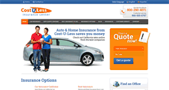 Desktop Screenshot of costulessdirect.com